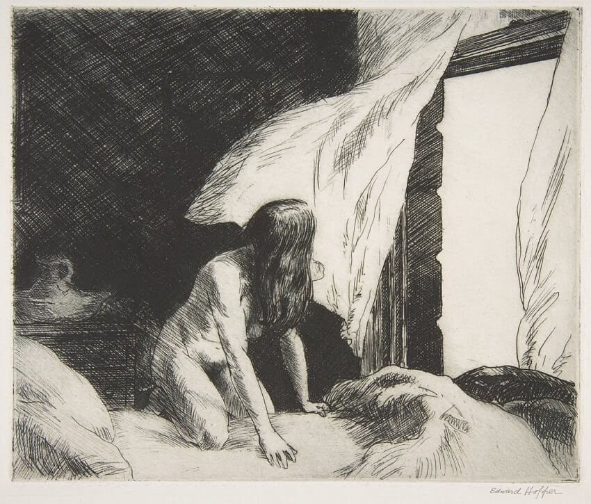 Evening Wind, 1921 by Edward Hopper
