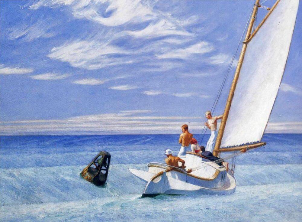 Ground Swell, 1939 by Edward Hopper