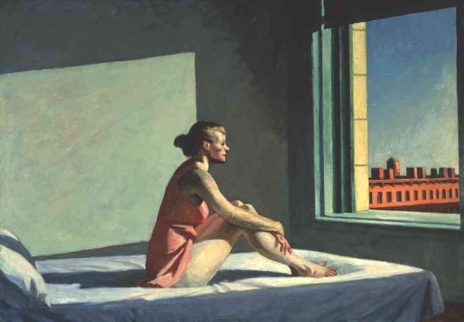 Morning Sun, 1952 by Edward Hopper