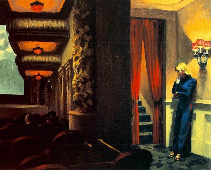 New York Movie, 1939 by Edward Hopper