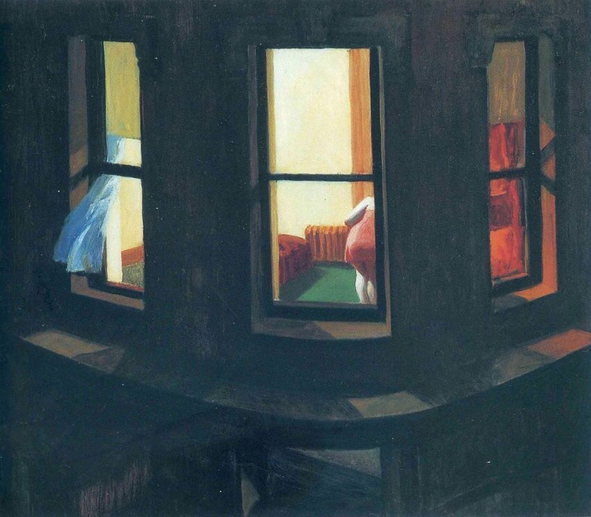 Night Windows, 1928 by Edward Hopper