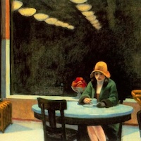 Automat, 1927 by Edward Hopper